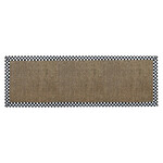 MacKenzie-Childs courtly check chunky sisal 2'6" x 9' runner