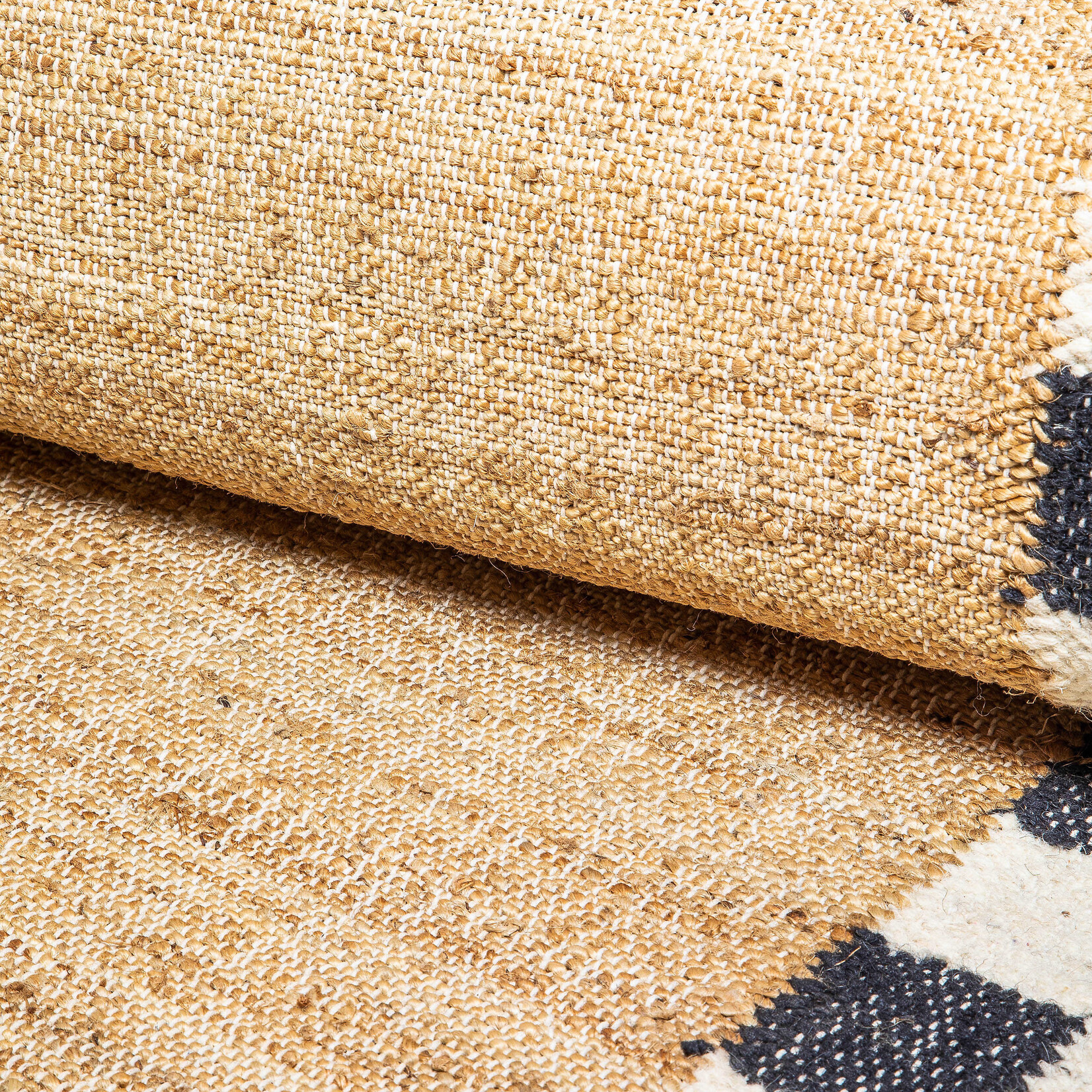 MacKenzie-Childs check jute 2'6" x 8' runner
