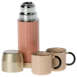 Maileg USA Thermos and cups, Soft coral