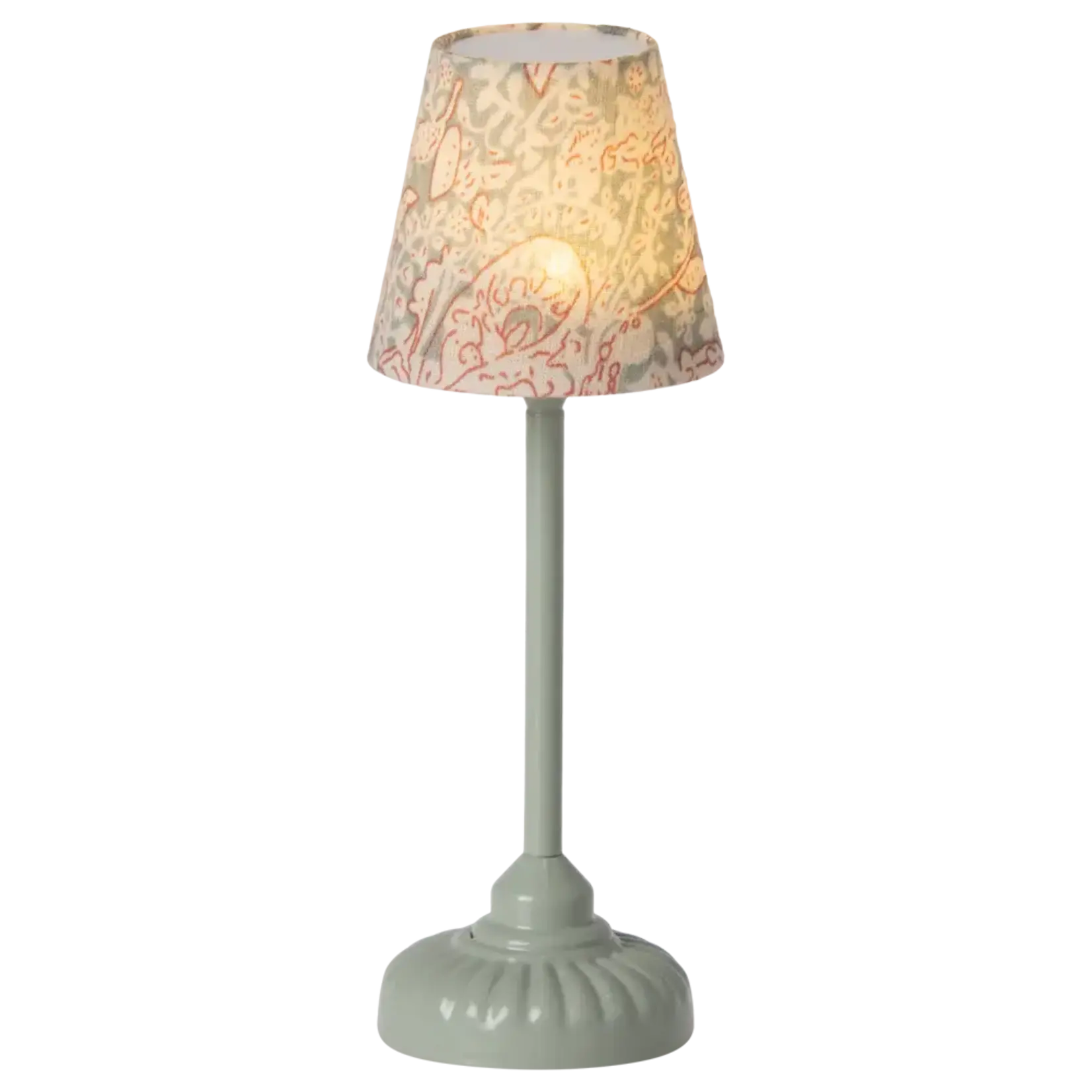 Maileg USA Vintage floor lamp, Mouse - Mint