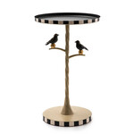 MacKenzie-Childs Birdy Accent Table