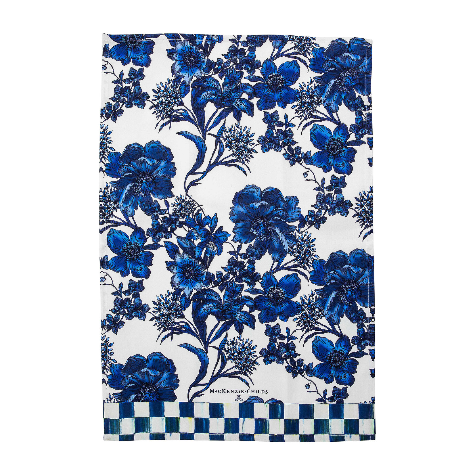 MacKenzie-Childs royal english garden dish towel