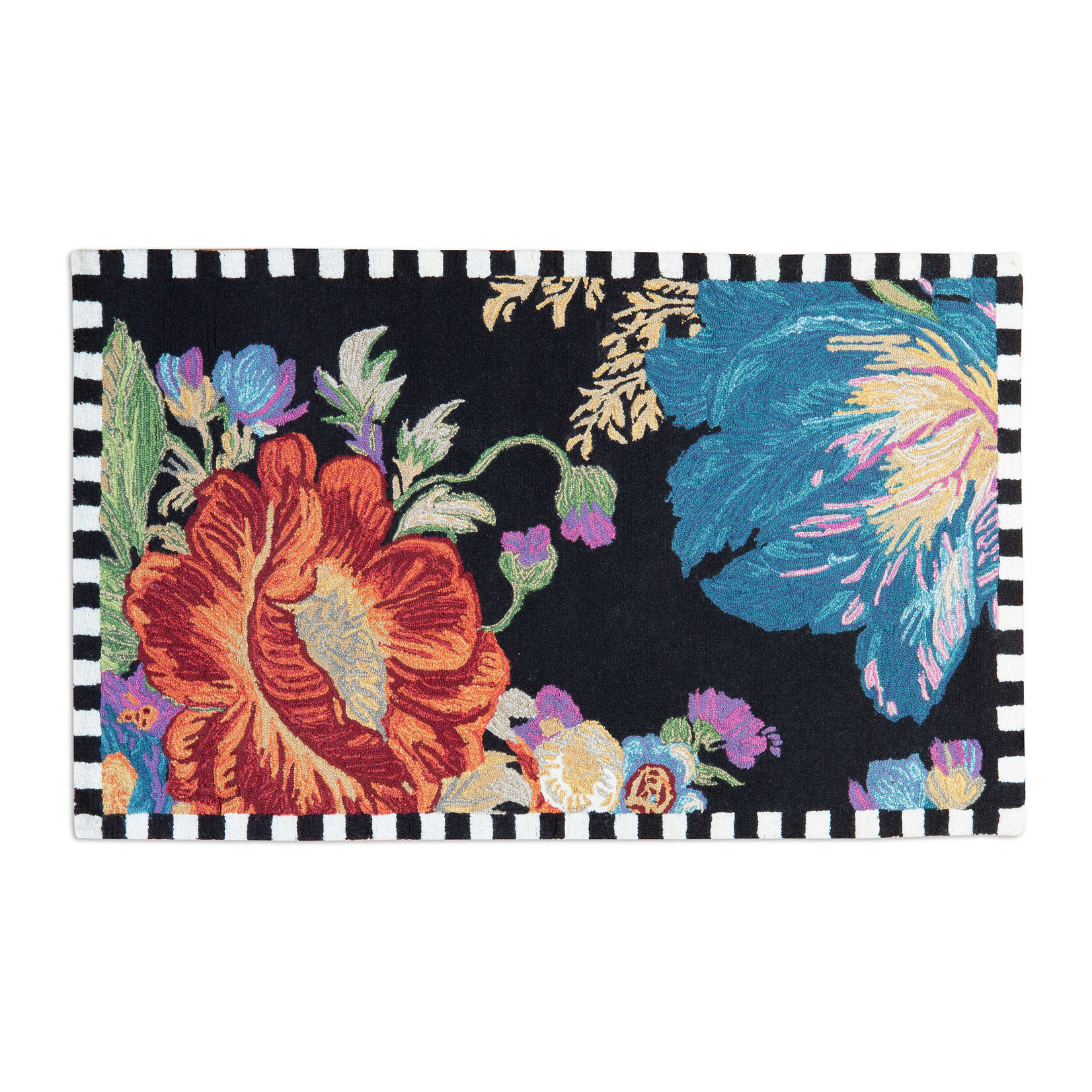 MacKenzie-Childs Flower Market Reflections Rug - 3x5