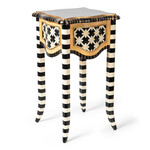 MacKenzie-Childs wild indoors accent table