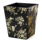 MacKenzie-Childs twilight toile waste bin