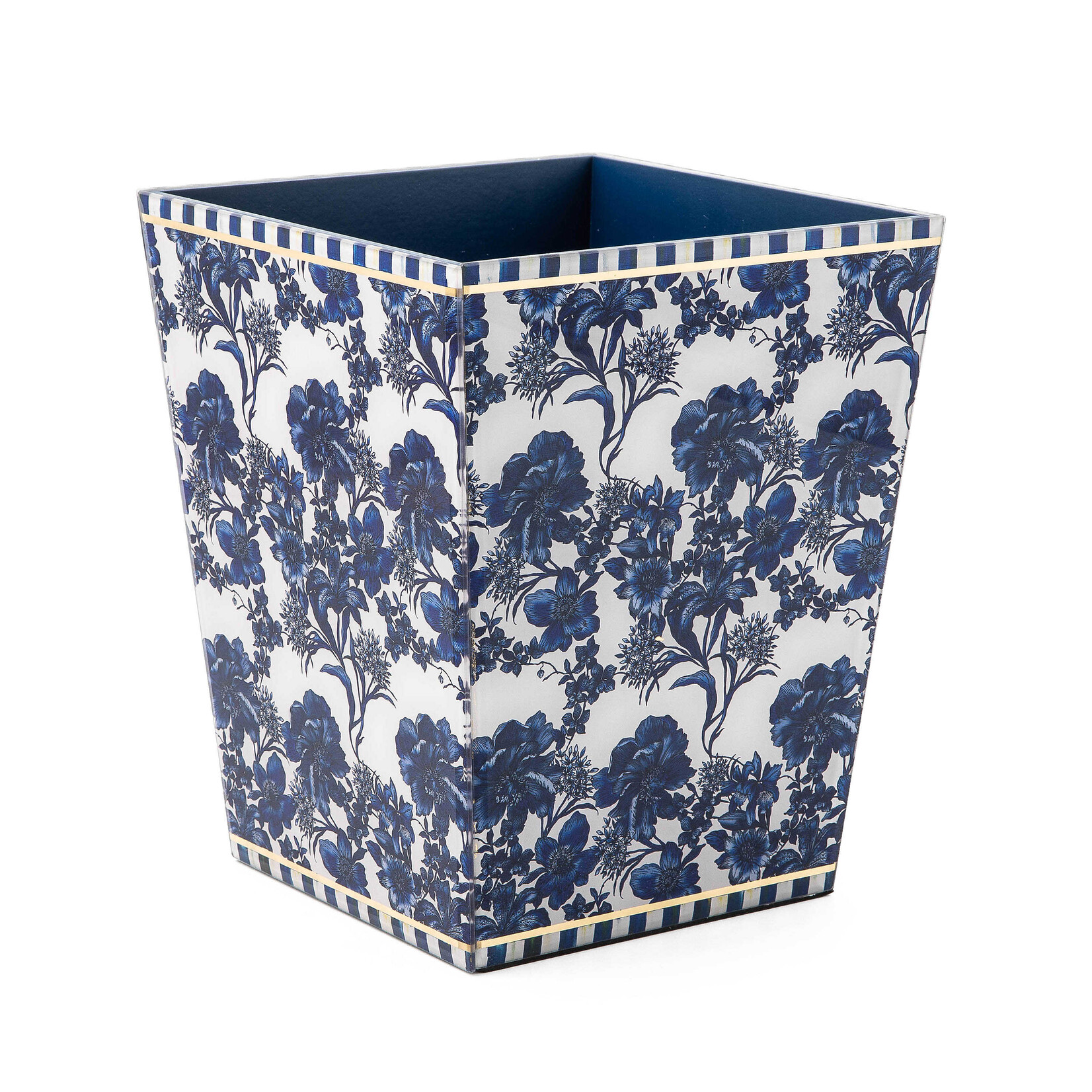 MacKenzie-Childs Royal English Garden Waste Bin