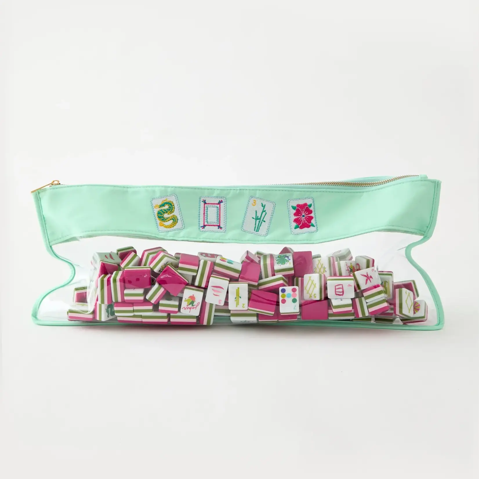 Oh My Mahjong Mint Birdie Bag