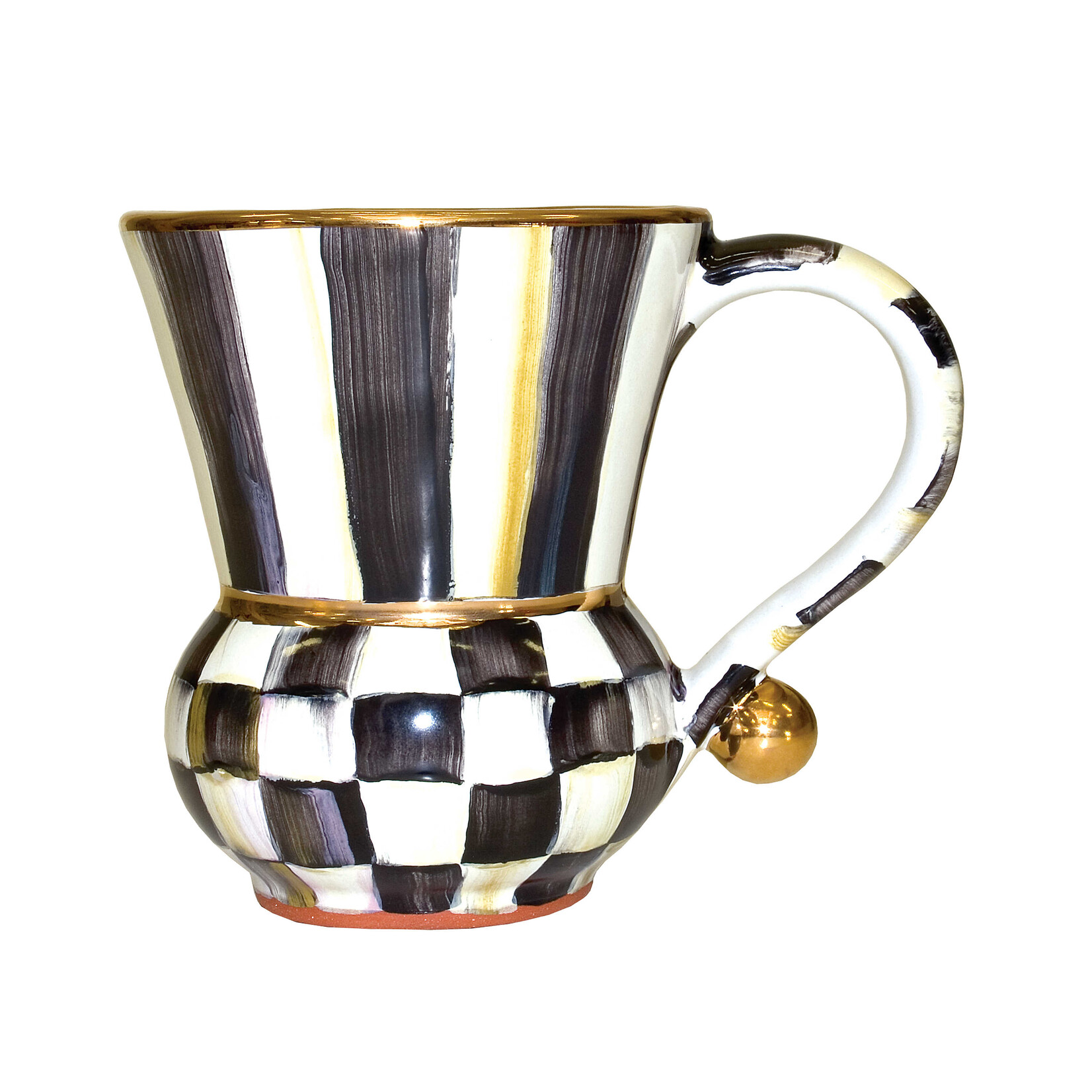 MacKenzie-Childs Courtly Check Ceramic Mug