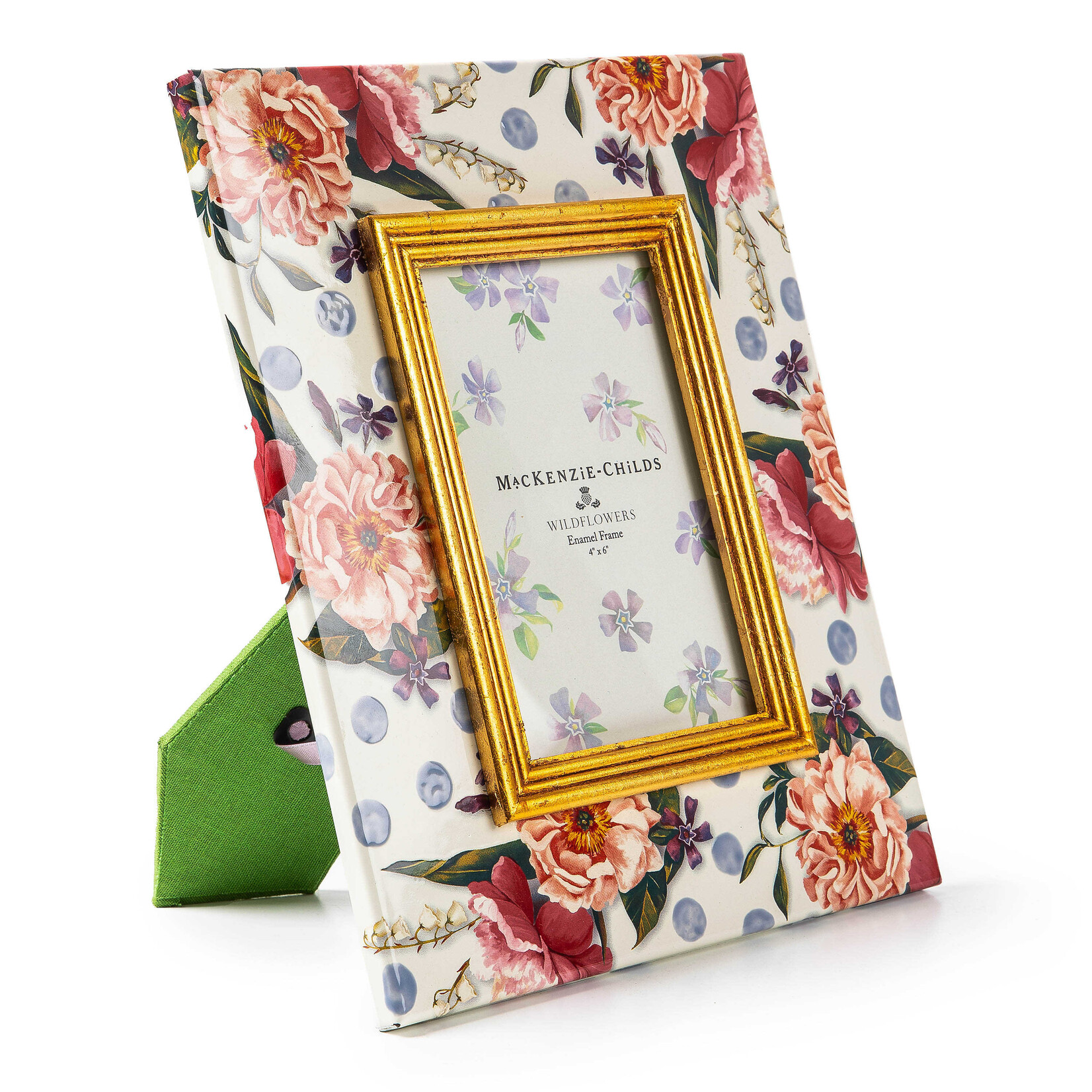 MacKenzie-Childs Wildflowers Blue 4" x 6" Frame