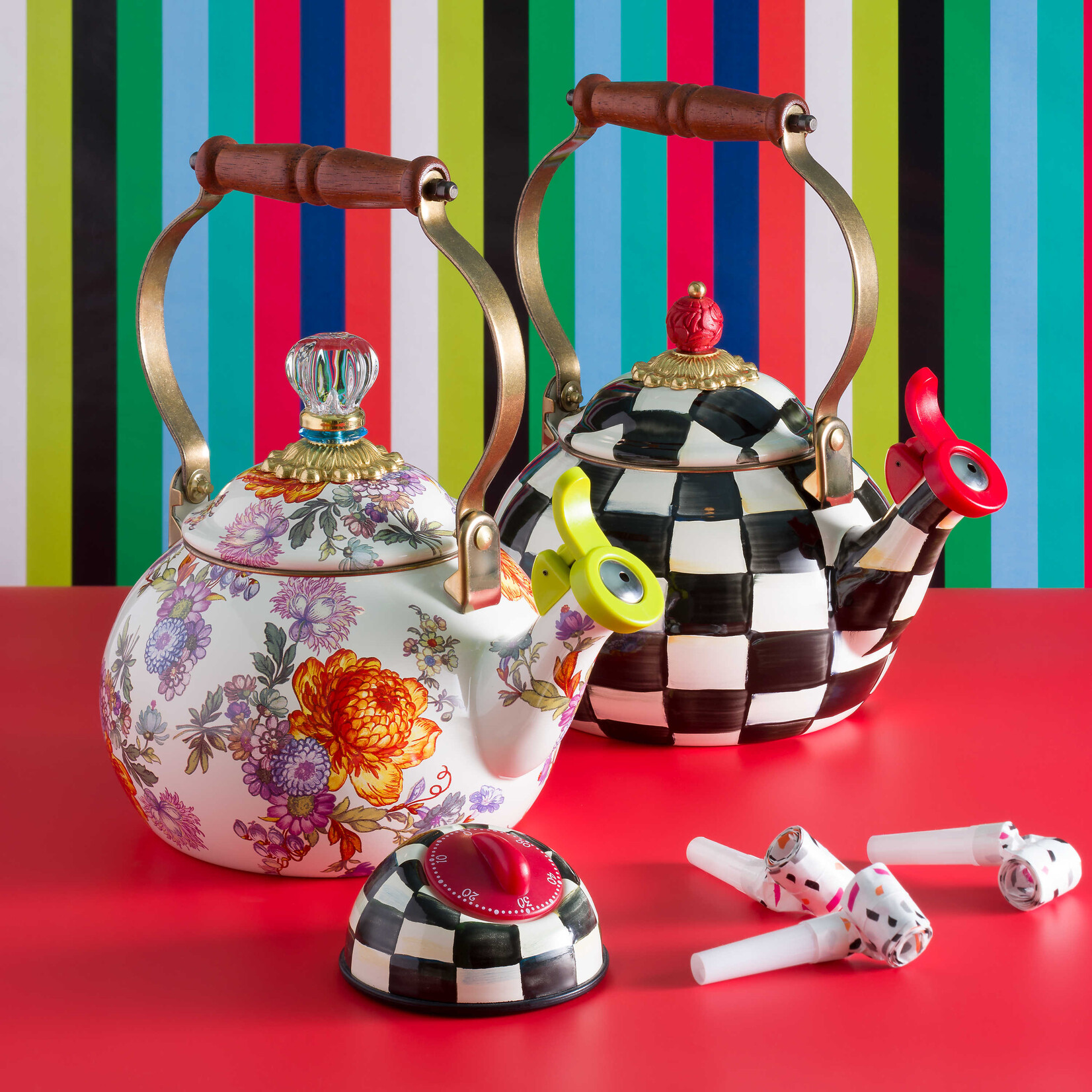 MacKenzie-Childs Courtly Check Kitchen Timer