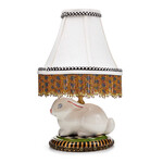 MacKenzie-Childs Rabbit Warren Ceramic Table Lamp