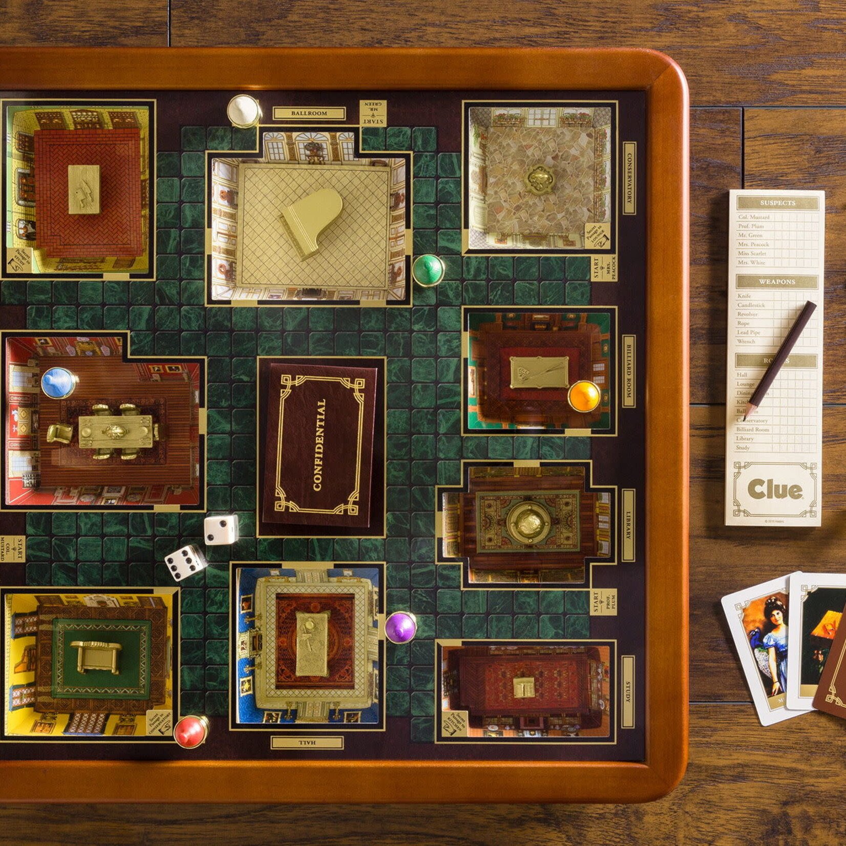 WS Game Company Clue Luxury Edition