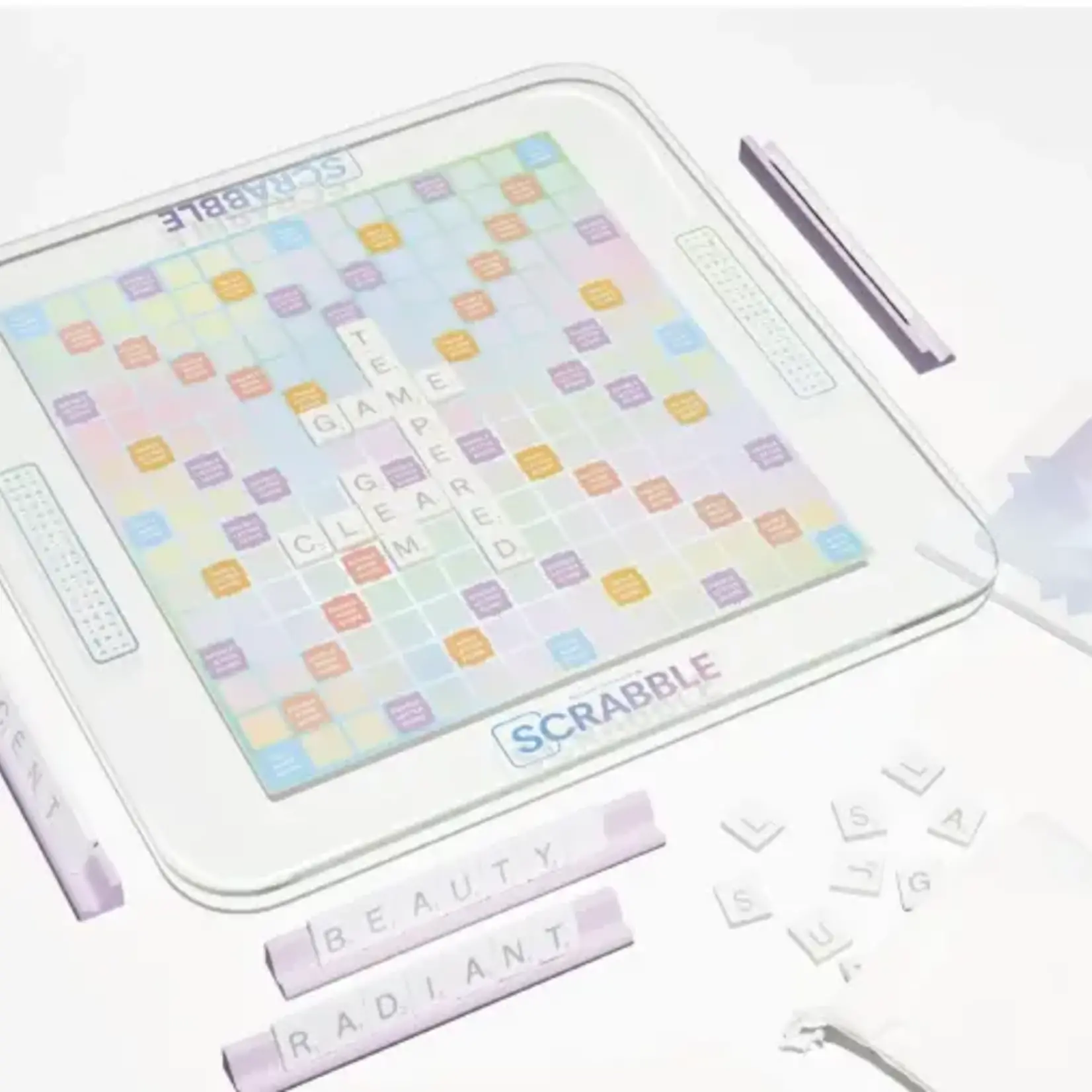 WS Game Company Scrabble Aura Glass Edition