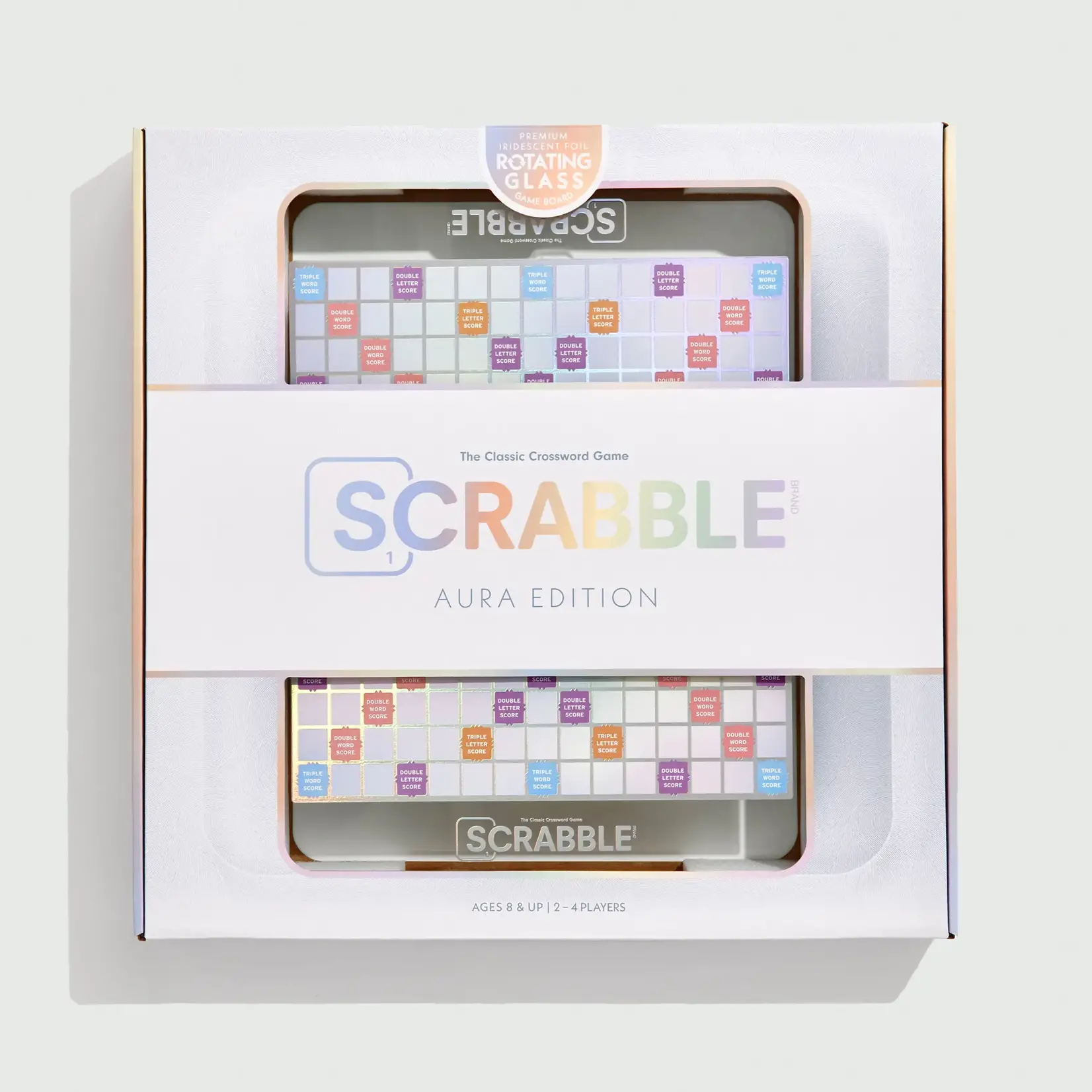 WS Game Company Scrabble Aura Glass Edition
