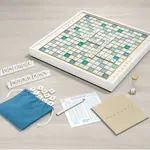 WS Game Company Scrabble Bianco Edition