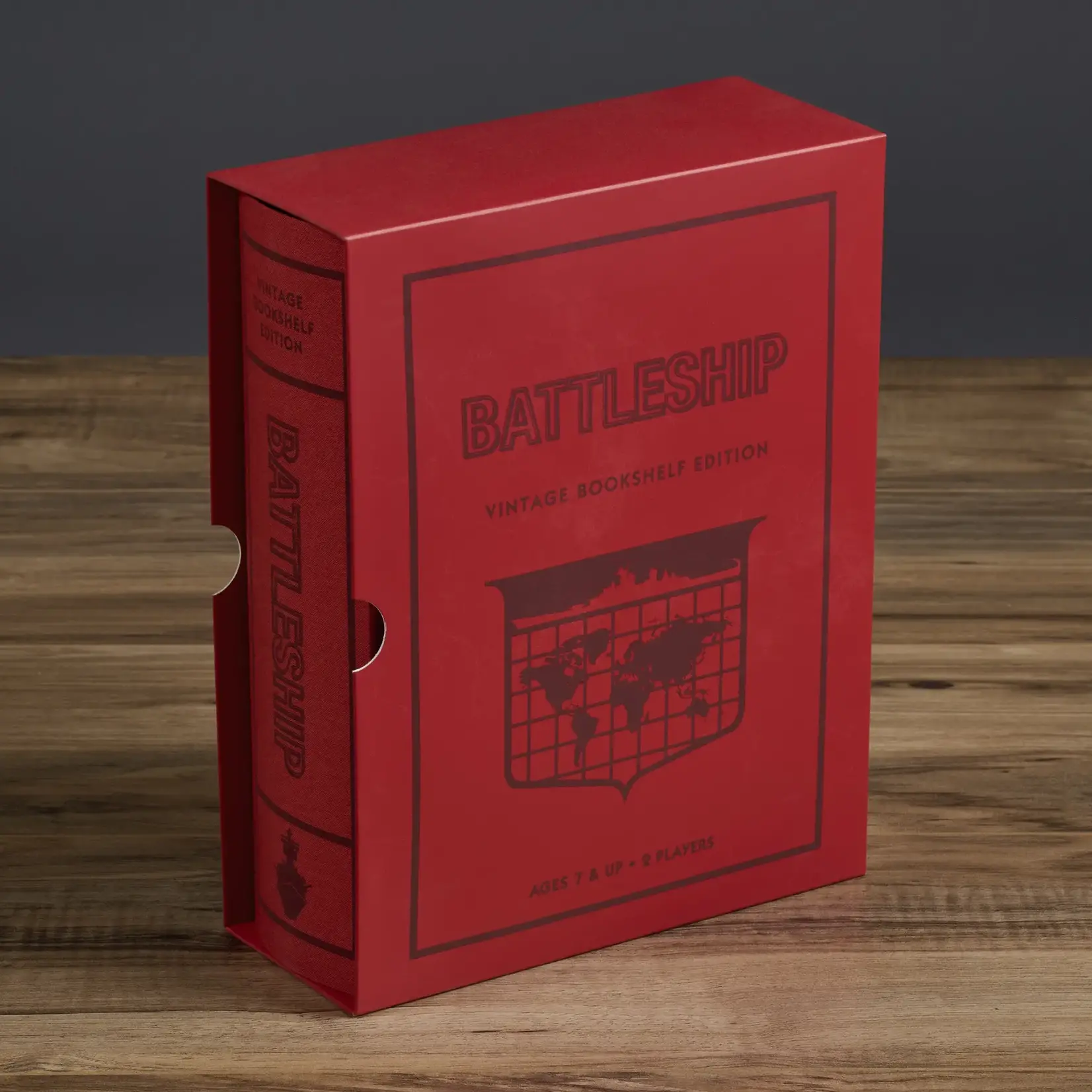 WS Game Company Battleship Vintage Bookshelf Game