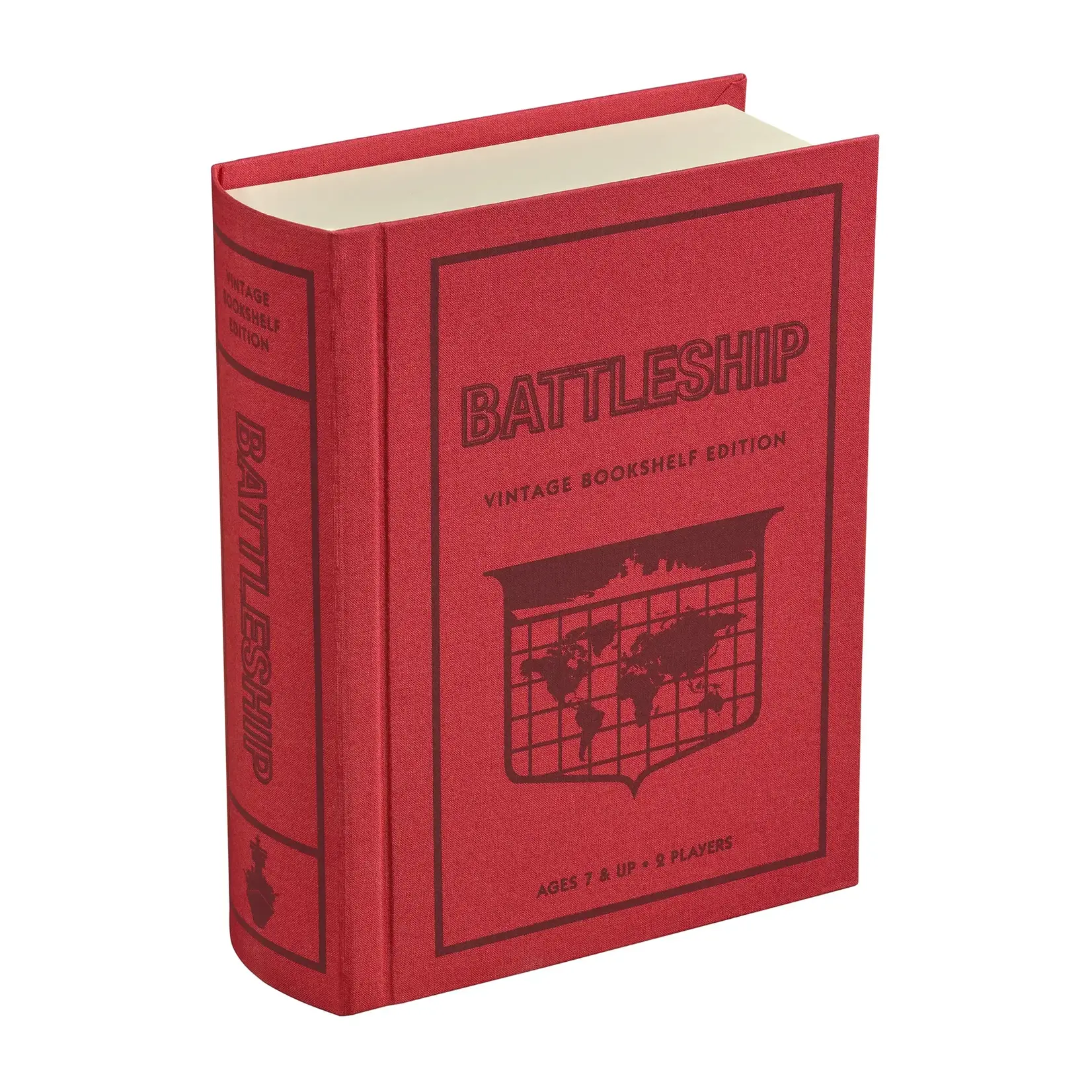 WS Game Company Battleship Vintage Bookshelf Game