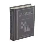 WS Game Company Checkers & Backgammon Vintage Bookshelf Game