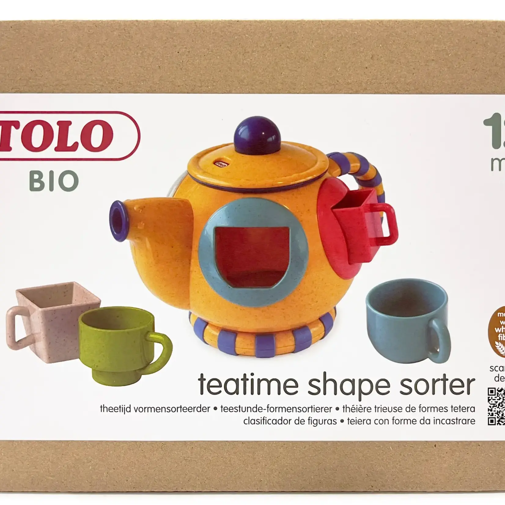 Speedy Monkey Teatime Shape Sorter - Tolo