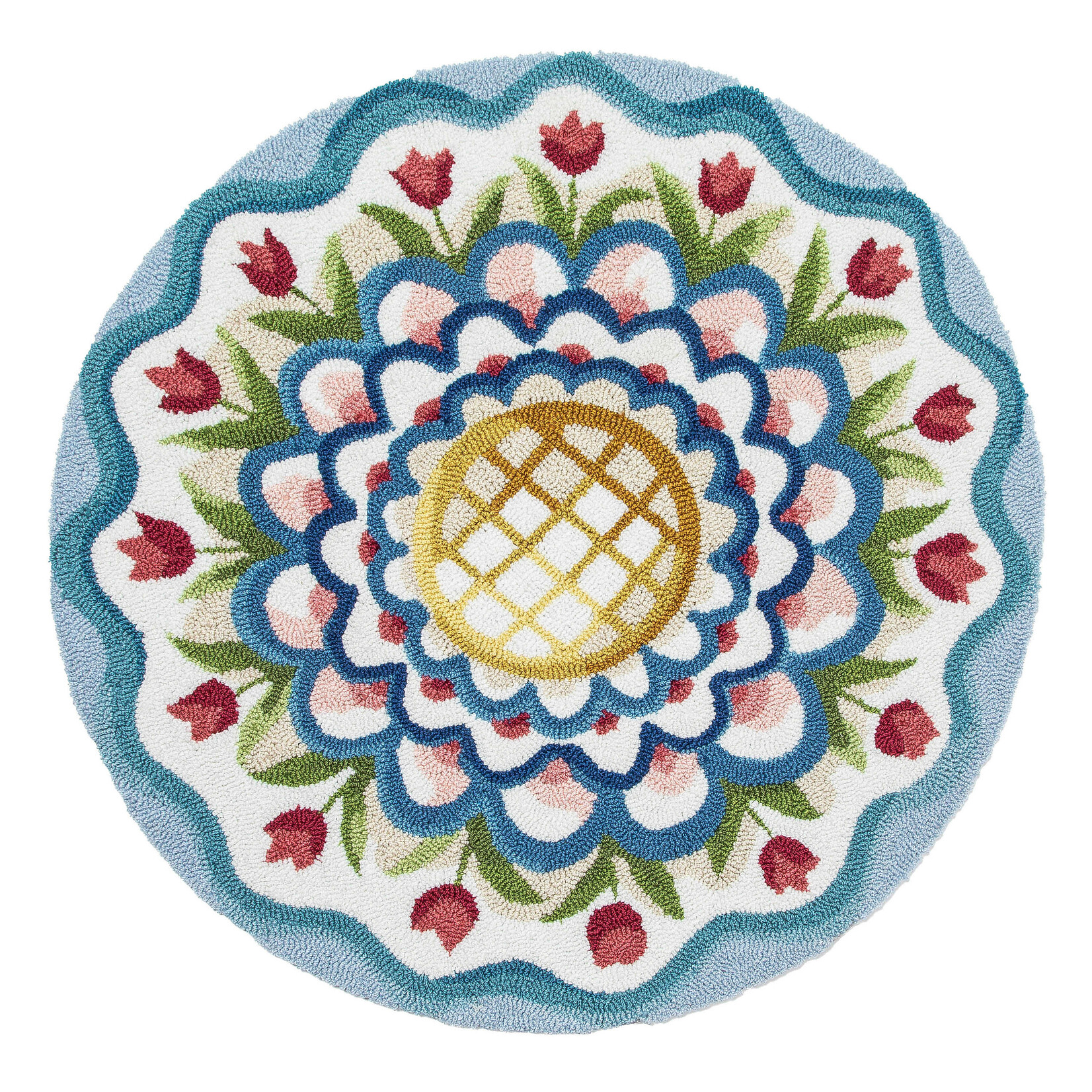 MacKenzie-Childs King Ferry Rug - 3' Round