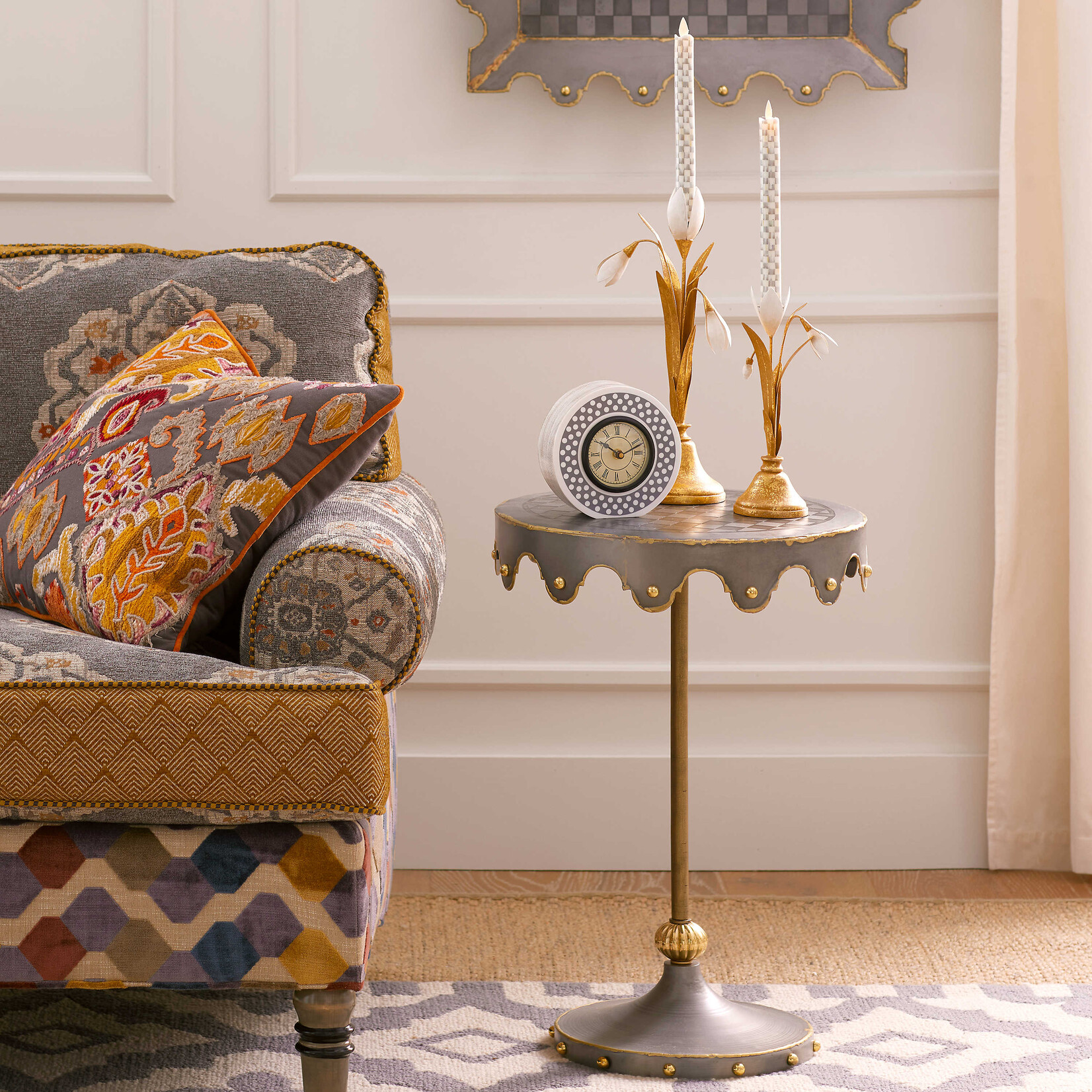 MacKenzie-Childs Foundry Accent Table