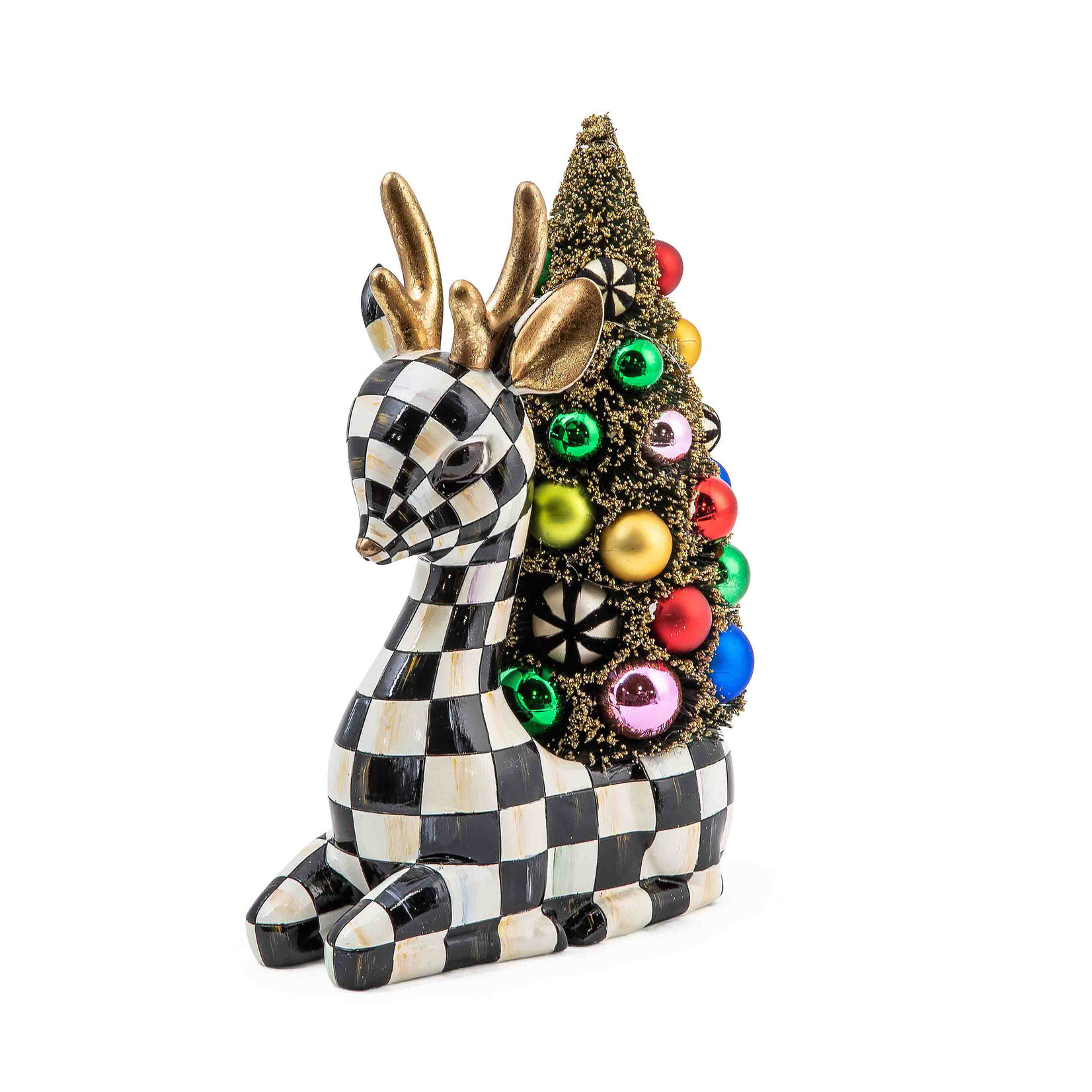 MacKenzie-Childs Granny Kitsch Retro Deer Tree