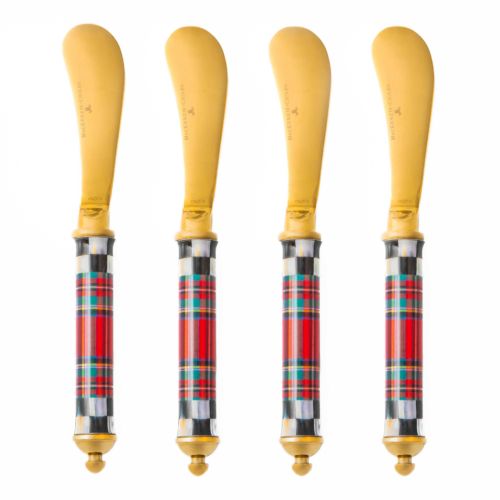 MacKenzie-Childs Supper Club Spreaders Set - Tartastic