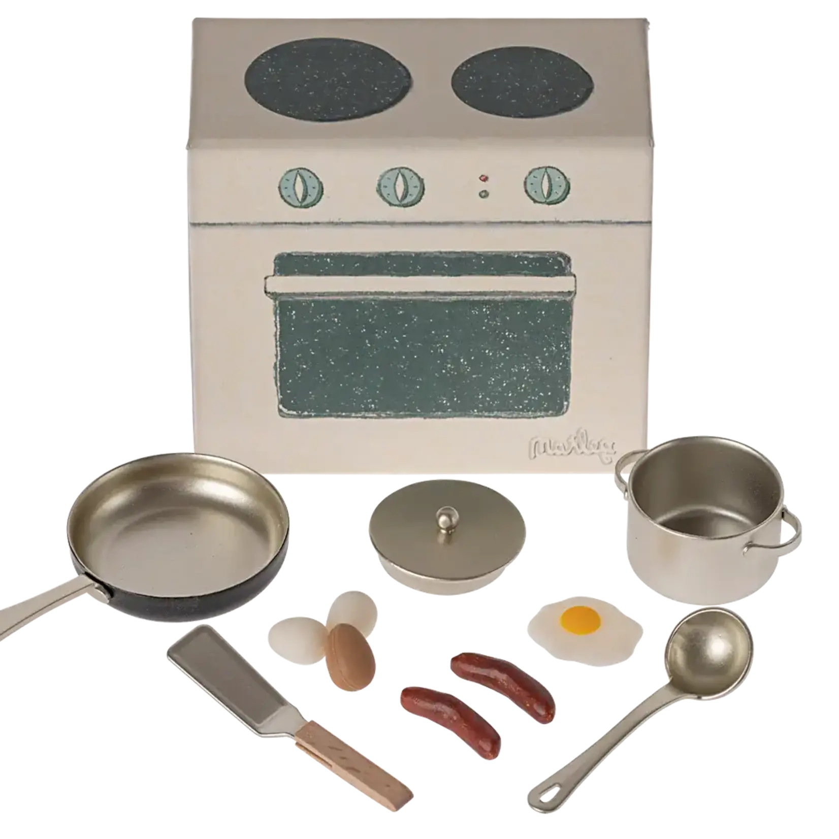 Maileg USA Cooking set, Mouse