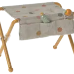 Maileg USA Nursery table, Baby mouse - Ocher