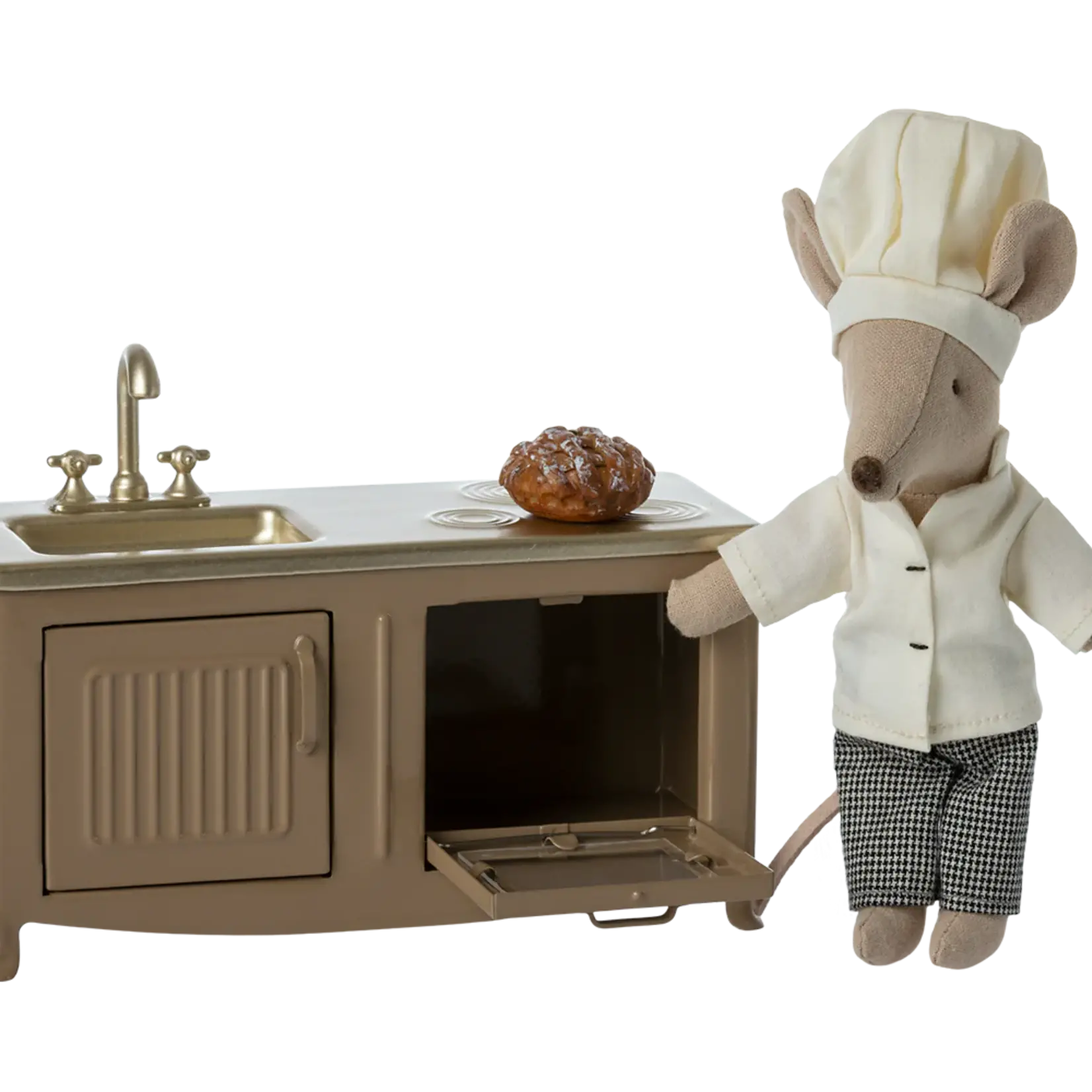 Maileg USA Kitchen, Mouse - Light brown
