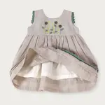 Viverano Organics Sylvie Linen  Dress & Bloomer - Natural Linen