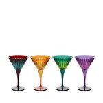 L'Objet PRISM MARTINI GLASSES (SET OF 4)