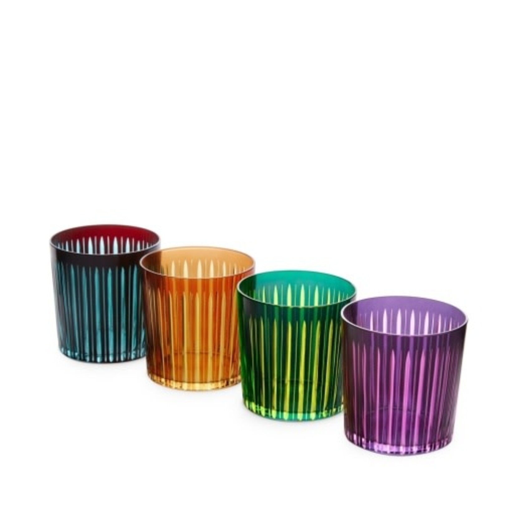 L'Objet PRISM DOUBLE OLD FASHIONED GLASSES (SET OF 4)
