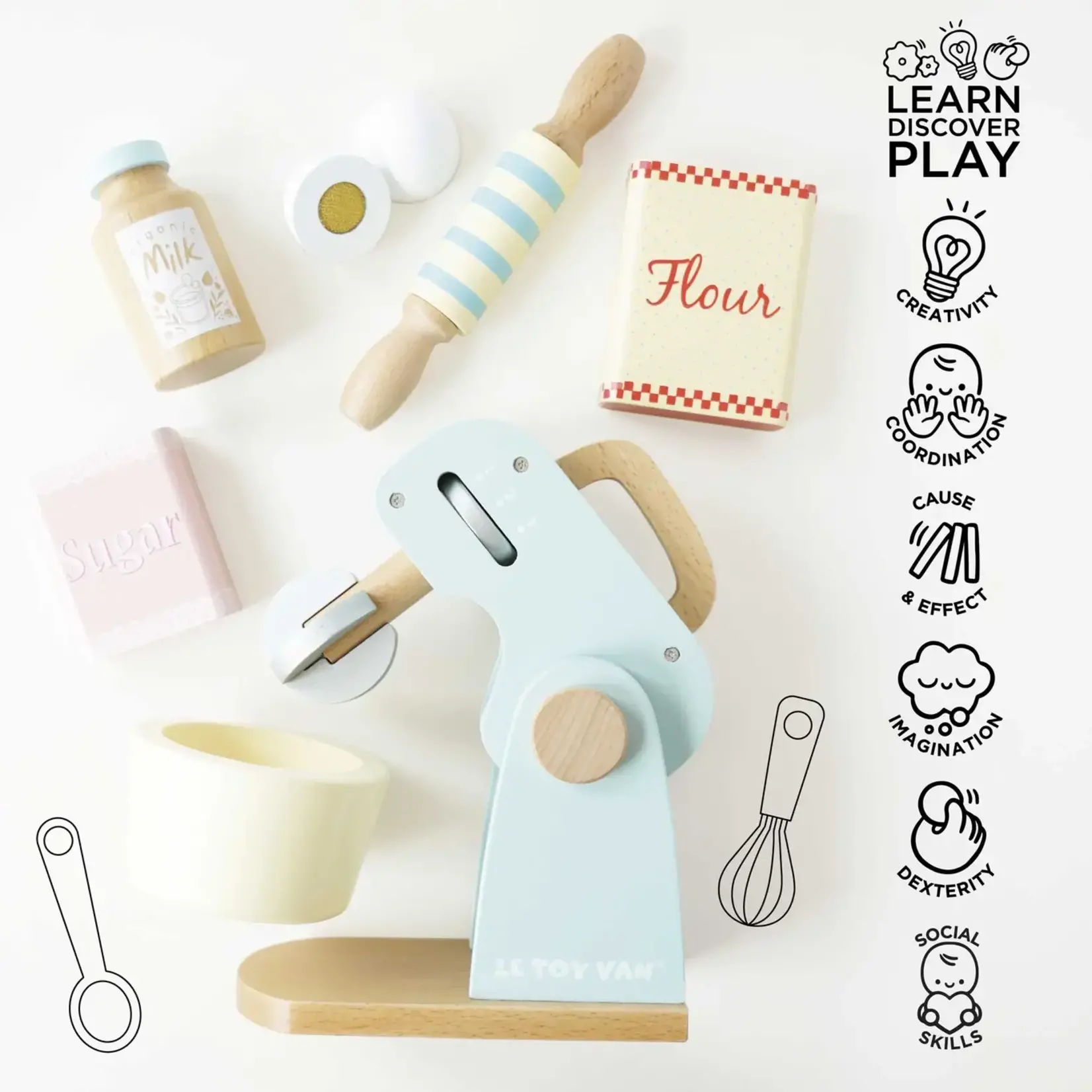 Le Toy Van, Inc. Bakers Mixer Set & Accessories