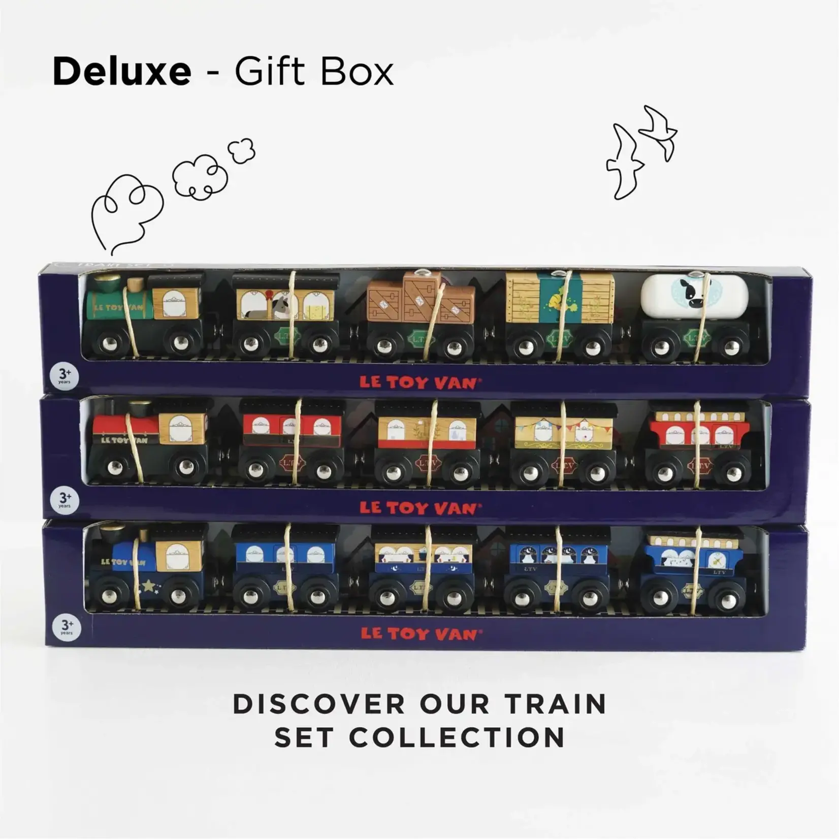 Le Toy Van, Inc. Twilight Train & Carriages