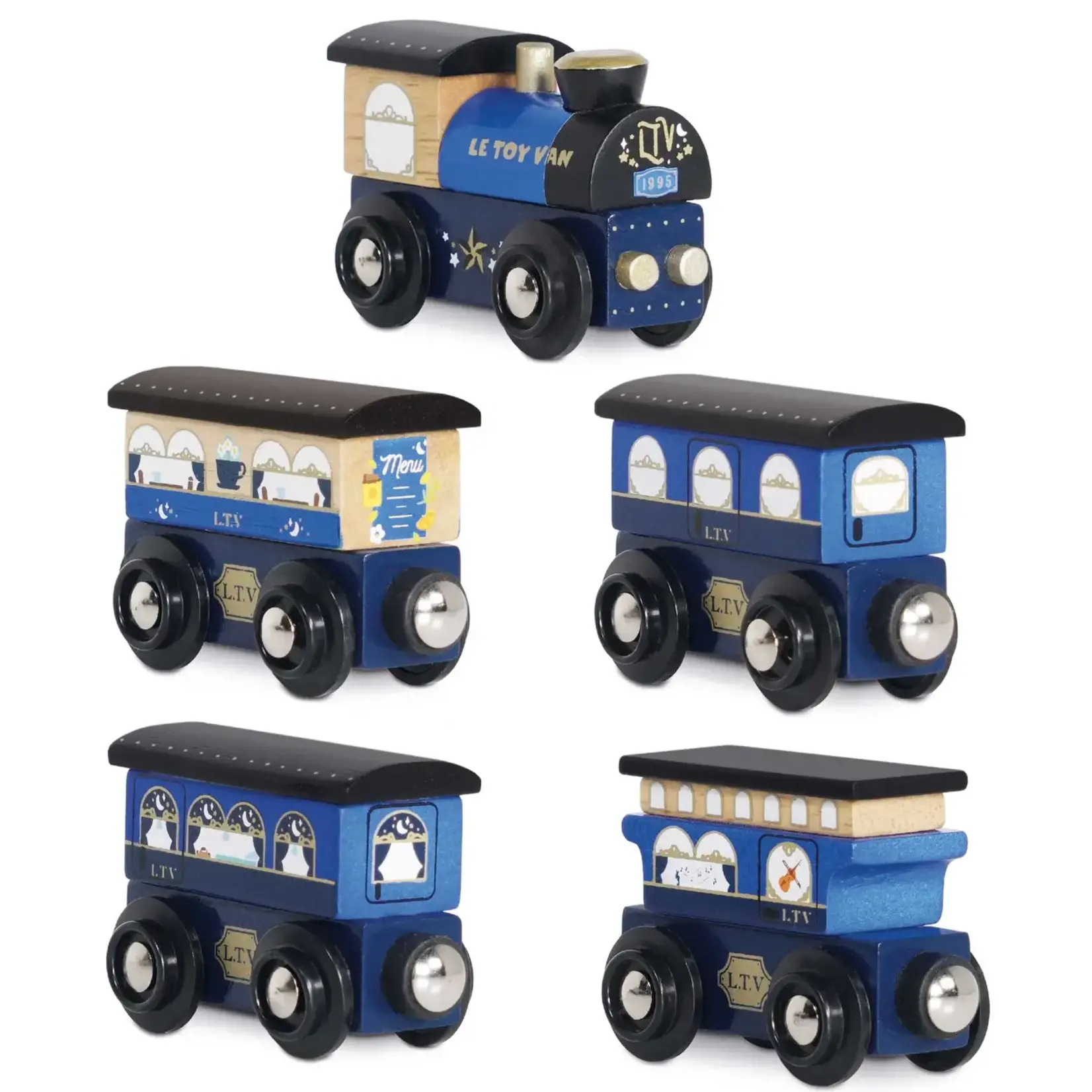 Le Toy Van, Inc. Twilight Train & Carriages