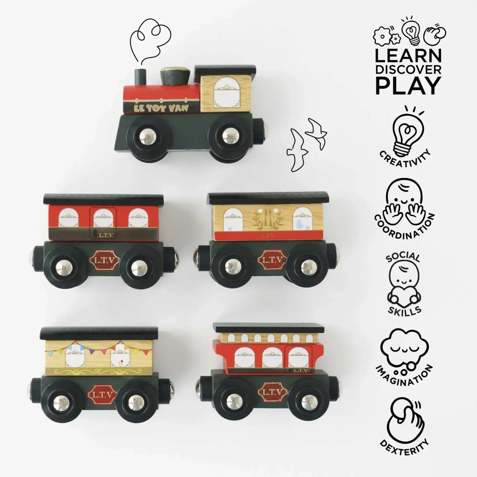 Le Toy Van, Inc. Royal Express Train & Carriages