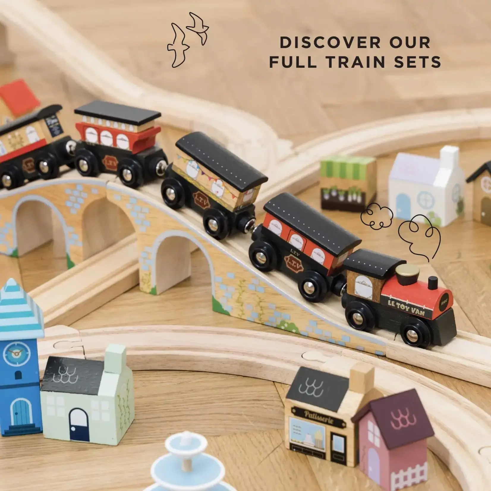 Le Toy Van, Inc. Royal Express Train & Carriages