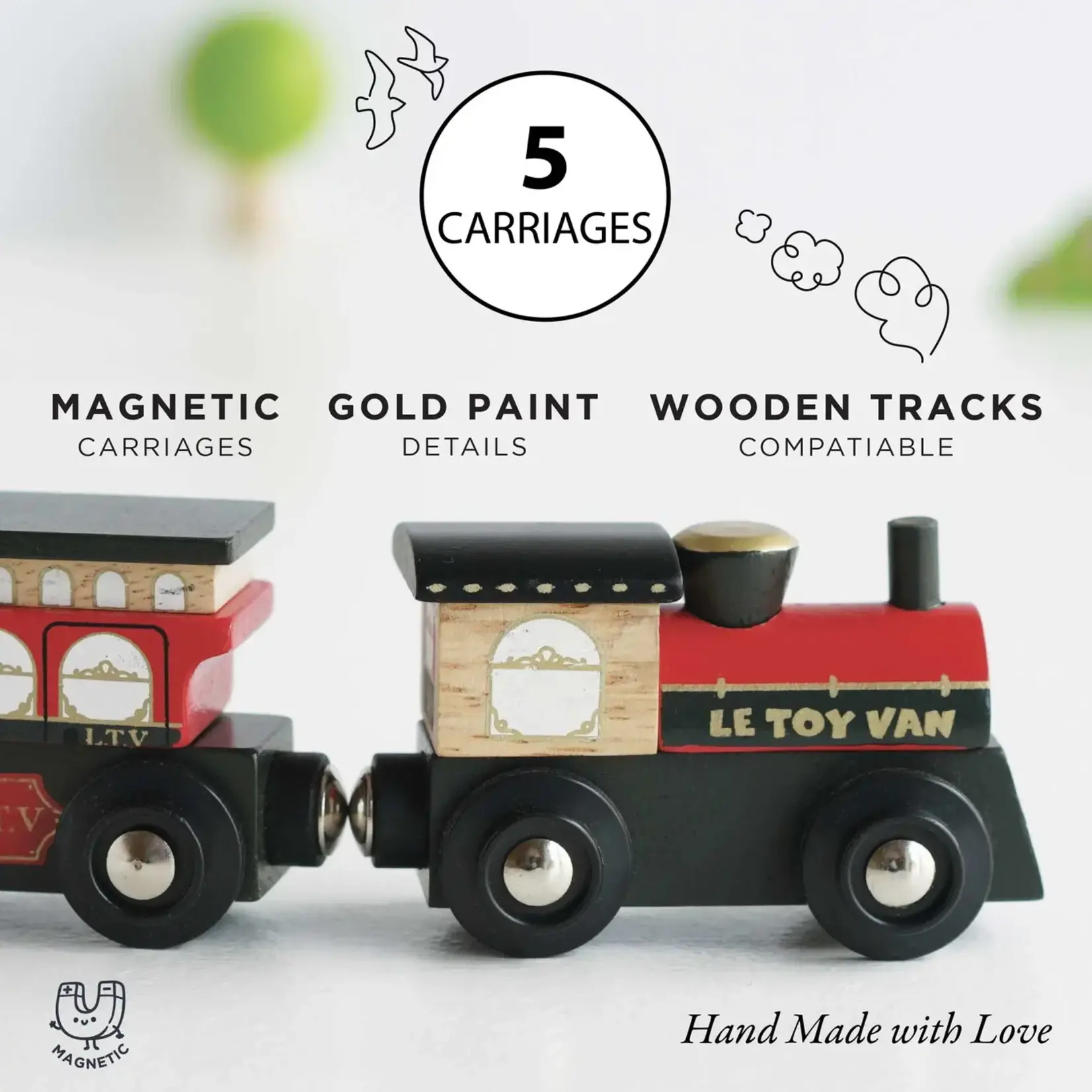 Le Toy Van, Inc. Royal Express Train & Carriages