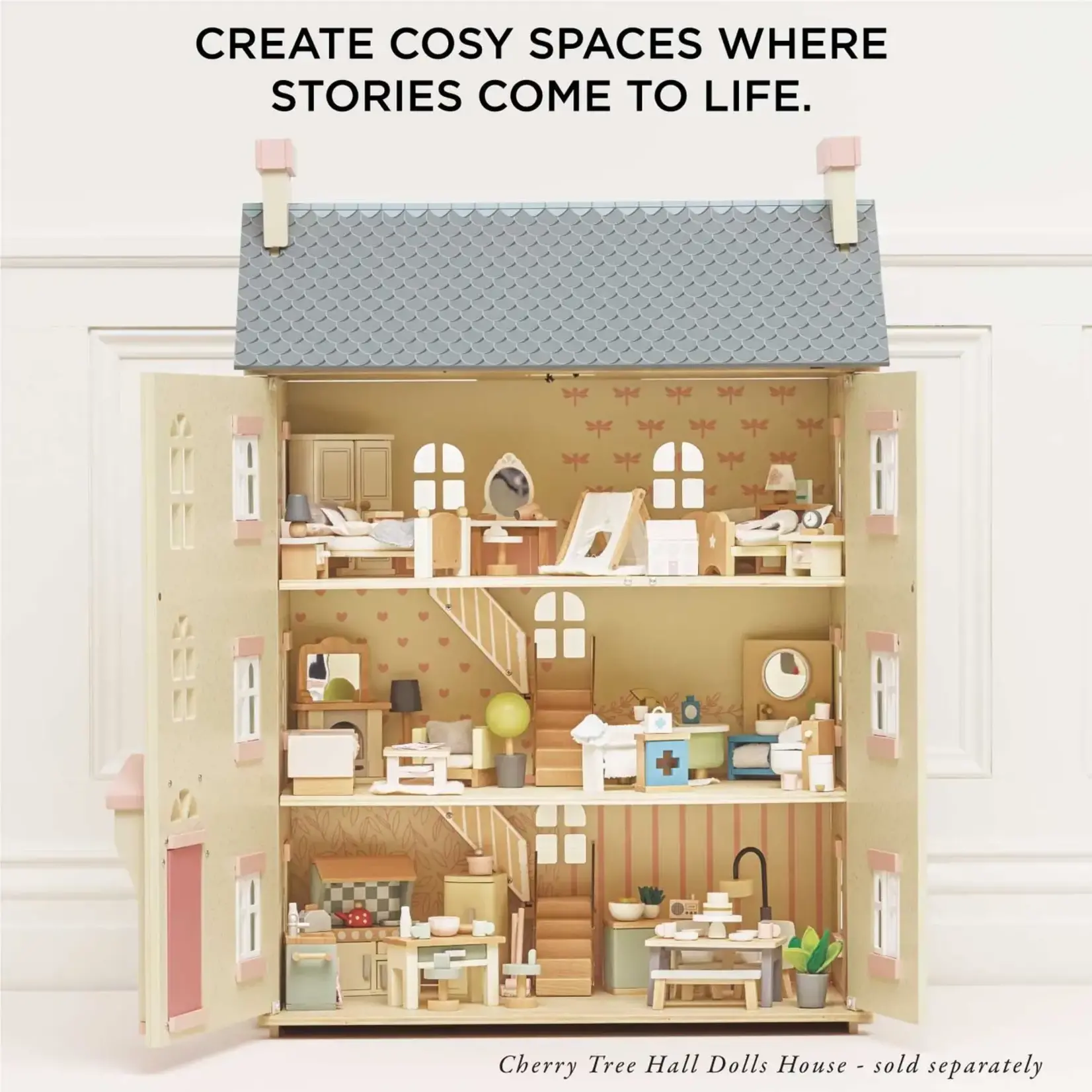Le Toy Van, Inc. Wooden Dolls House Dining Room