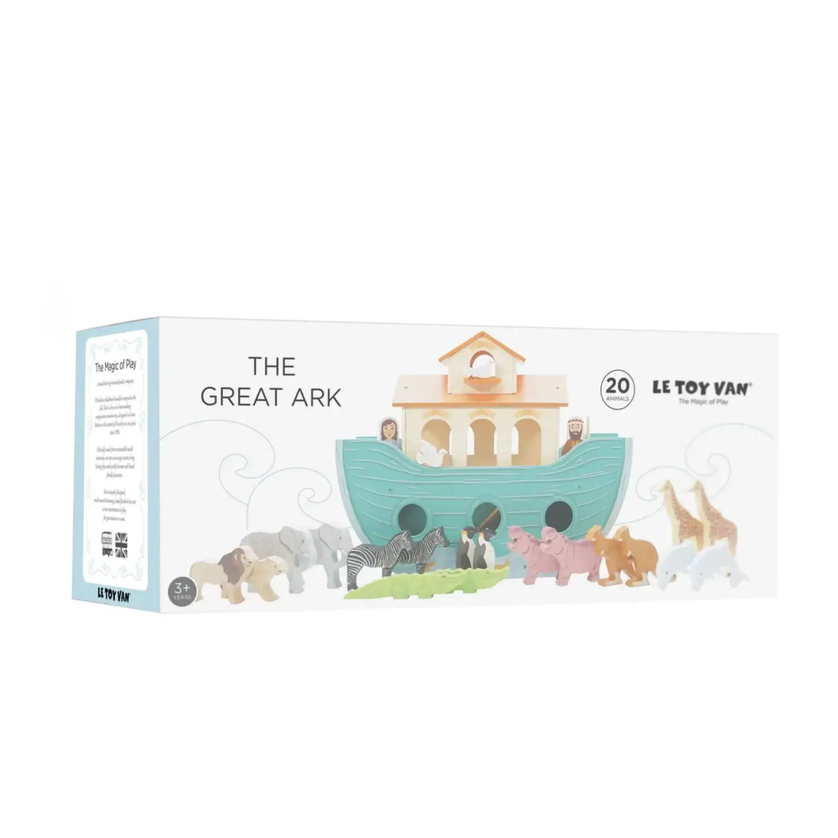 Le Toy Van, Inc. Noah’s Great Wooden Ark & Animals