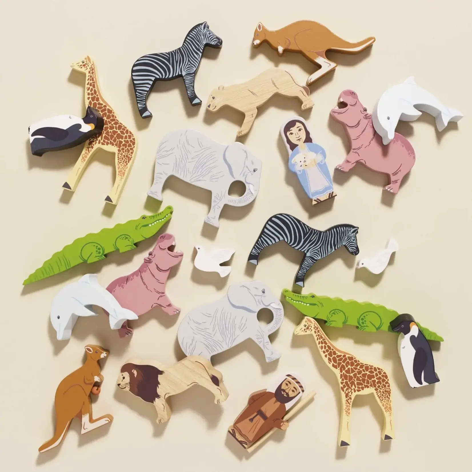 Le Toy Van, Inc. Noah’s Great Wooden Ark & Animals