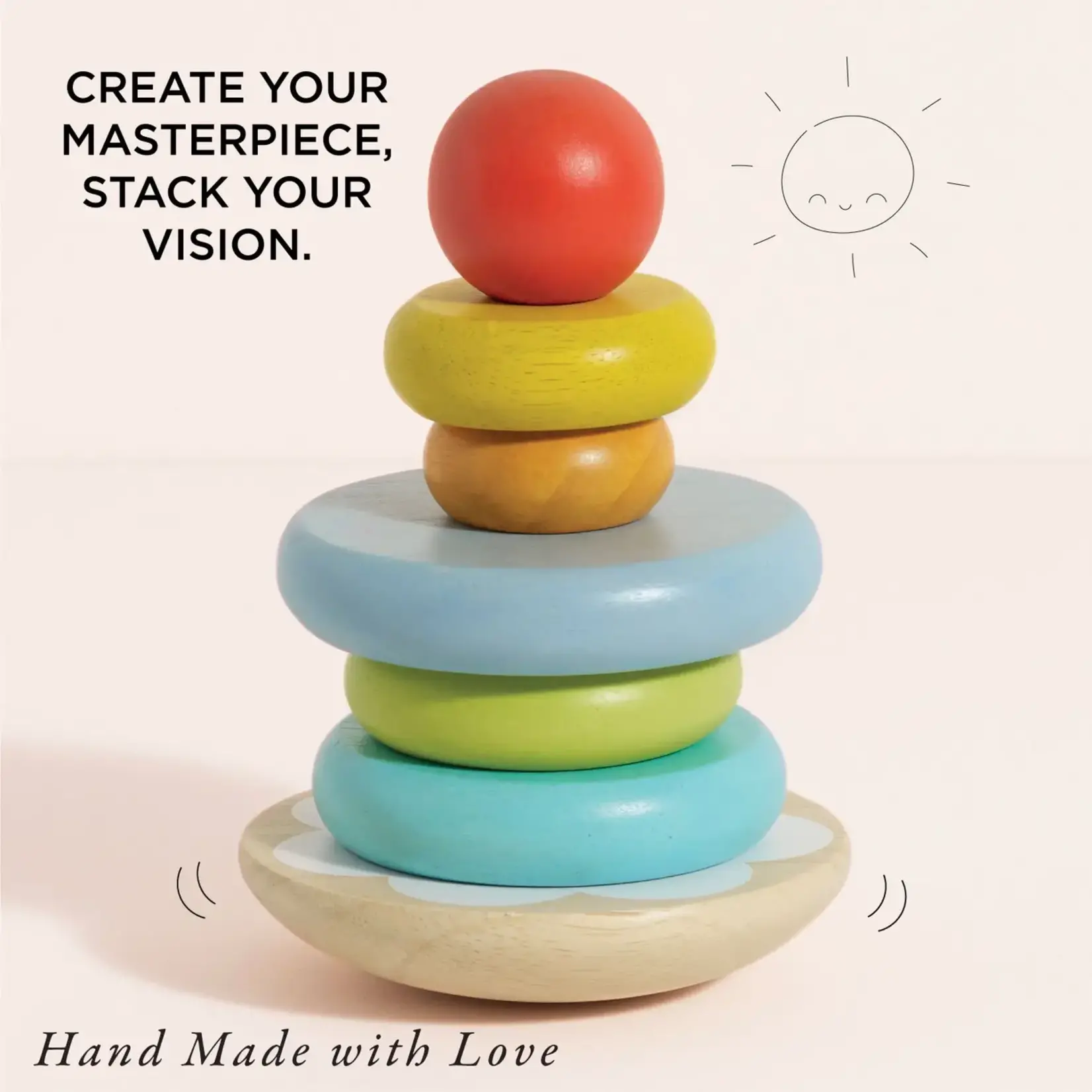Le Toy Van, Inc. Rainbow Stacking Tower