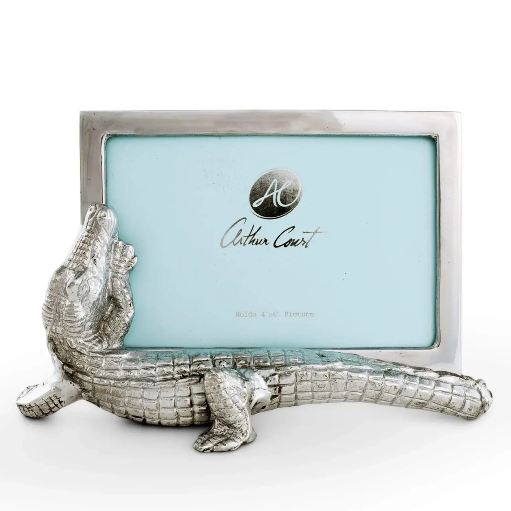 Arthur Court Alligator Photo Frame 4x6