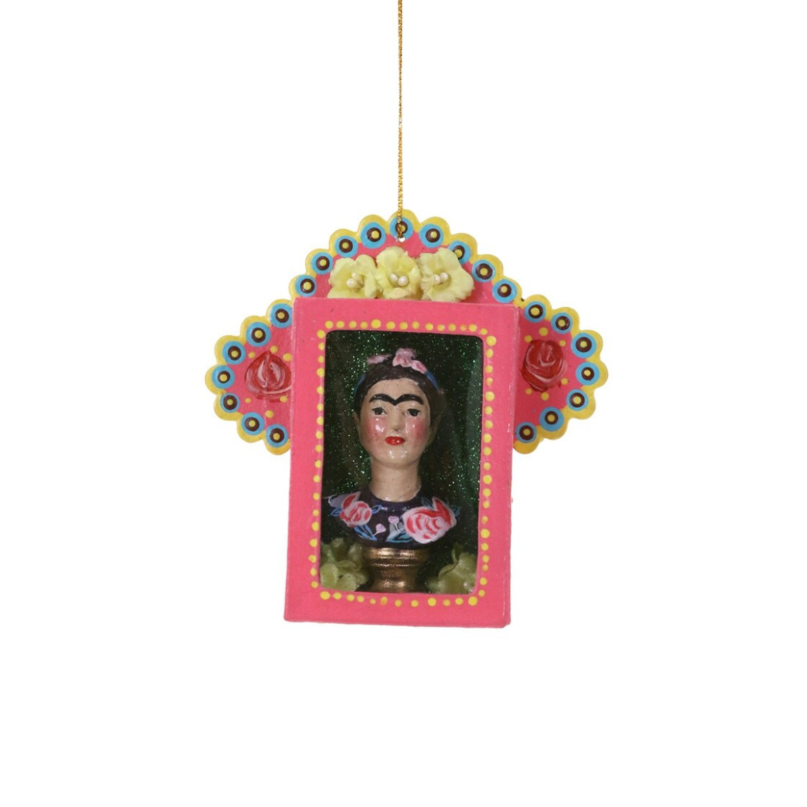 Cody Foster Frida Kahlo Nicho Ornament
