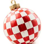 MacKenzie-Childs Red Check Tabletop Ornament