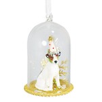 Cody Foster Party Dog Globe Ornament
