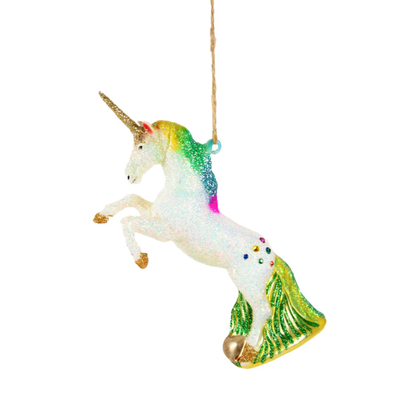 Cody Foster Glittered Rainbow Unicorn
