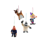 Cody Foster Retro Rudolph Characters Set of 4