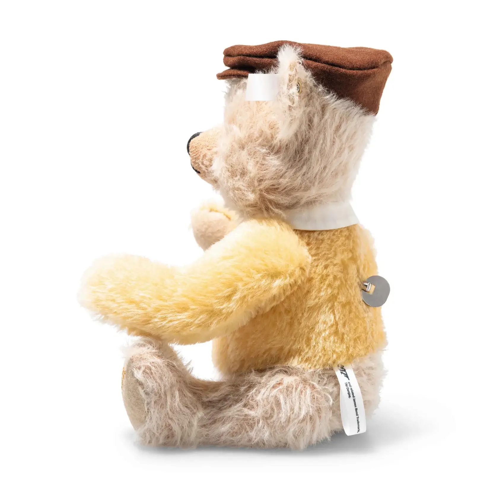 Steiff 007 James Bond Villains: Auric Goldfinger Teddy Bear